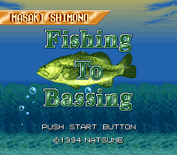 下野正希のFishing To Bassing