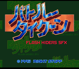バトルタイクーン FLASH HIDERS SFX